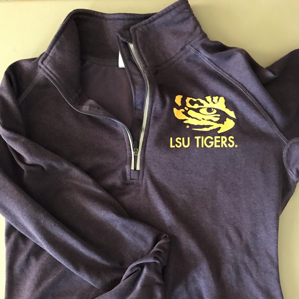 Women’s LSU 1/4 zip pullover